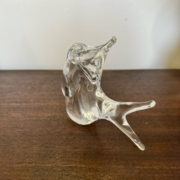 V Nason & C Murano Clear Glass Angelfish Tropical Fish Figurine Statue Unsigned - Picture 6 of 16